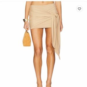 Elegant Tan Women's Skirt